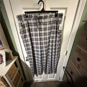 ❣️❄️Cozy Plaid Pajama Pants in Gray